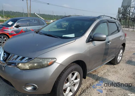 2009 Nissan Murano Sl from USA, damaged, VIN JN8AZ18W19W155941